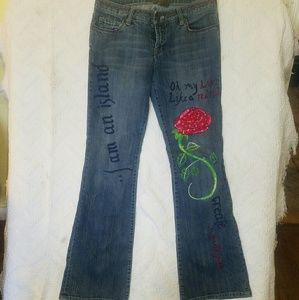 Switch USA Embroidered Jeans Size 30 Womens